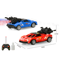 LK Toys Voiture de course télécommandée 5 canaux 27 MHz en alliage 1:18 avec double pulvérisation et éclairage – Le cadeau idéal pour les enfants