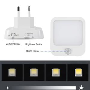 Veilleuse LED à détecteur de mouvement, luminosité réglable, blanc chaud, pour enfants, adultes, salle de bain, chambre à coucher, CE ROHS - Product Image 5