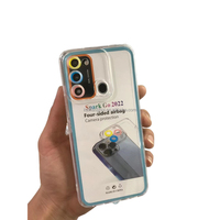 Sarung Ponsel Transparan Baru 2022 Penutup Belakang Akrilik Bening untuk REDMI 10 2022 POCO X4 PRO 5G POCO M4 PRO 4G REDMI NOTE 11