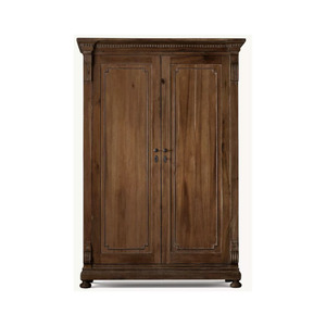 Luxury Modern Eco-Friendly Durable Living Room Furniture RH Furniture American Style Dresser Hand-carved Fluted Cornices Cabinet - Product Image 6