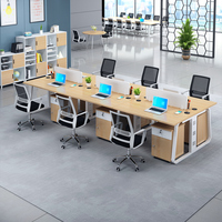 Bureau de direction moderne de style luxueux OEM Premium, mobilier de bureau modulaire E1 MFC, table de direction, bureaux de direction