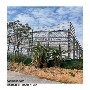 Atelier à structure en acier, projet d'ingénierie, structure en acier lourd, construction de compartiments sandwich, cadre de construction porteur, Afrique - Product Image 1