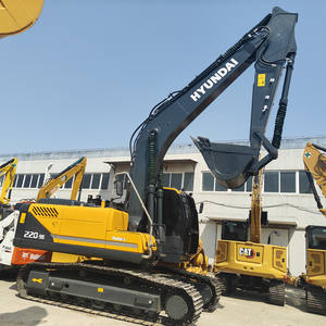 Les excavatrices originales utilisées de bonne qualité HYUNDAI 220-9S ont utilisé des excavatrices sur chenilles HYUNDAI 220-9S avec l'équipement élevé - Product Image 2