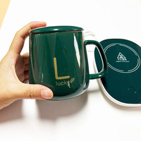 Tasse thermostatique Bougie Cire Chauffe-tasse Plaque chauffante Tasse à café intelligente