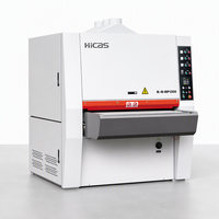 Machine à poncer à bande large HICAS 1300R-R-P pour le travail du bois, le contreplaqué et le bois massif