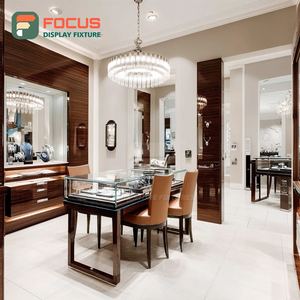 Panel de Vidrio Templado para Exhibición Interior de Joyería Moderna, Vitrina de Vidrio para Tienda Comercial - Product Image 3