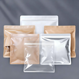 <span class=keywords><strong>Bolsas</strong></span> <span class=keywords><strong>Doypack</strong></span> de Papel <span class=keywords><strong>Kraft</strong></span> con Cierre Hermético, Impresión en Aluminio, Personalizadas con Logotipo, para Empacar Pastel de Té Comprimido - Product Image 1