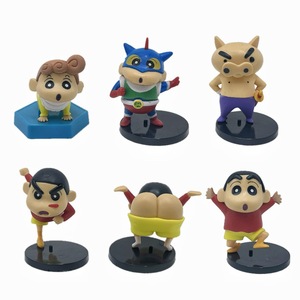 6 unids/set Anime Crayon Shin-Chan <span class=keywords><strong>Himawari</strong></span> colección PVC Modelo figura de acción animación lindos juguetes de muñeca - Product Image 2