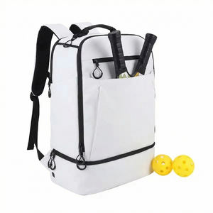 กระเป๋าใส่ไม้พายพิคเคิลบอลแบบเป็นมิตรกับสิ่งแวดล้อม คุณภาพสูง สำหรับใส่ไม้แพเดิล  กระเป๋าเป้สะพายหลังกันน้ำ สำหรับกีฬาแบดมินตัน ความจุ 30-40 ลิตร - Product Image 2