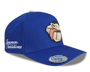Gorra de béisbol <span class=keywords><strong>azul</strong></span> real de dos tonos, cantidad mínima pequeña, 5 paneles, logotipo personalizado para hombre, Corona Media, gorra de béisbol con cierre a presión, gorra deportiva - Product Image 5