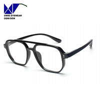 Monture de lunettes optiques TR90 personnalisée OEM, taille 52-17-145, légère et confortable, pour adultes unisexes, MOQ flexible (100 pièces)