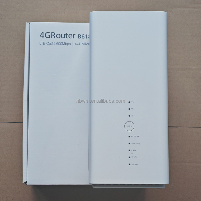 Unlocked HUA WEI 4G LTE CPE B618s-22d Dual Bands 4x4 MIMO CA IPv4/IPv6 4G CAT11 600Mbps WiFi Home Router Sim Card Slot Modem