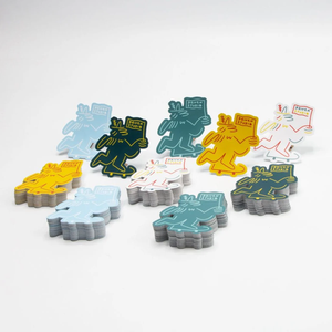 Pegatinas de Vinilo Impermeables Personalizadas - Etiquetas de Logotipo de Dibujos Animados Resistentes a los Rayos UV para Exteriores, Cortadas a Troquel, con Maqueta Gratuita - Product Image 5