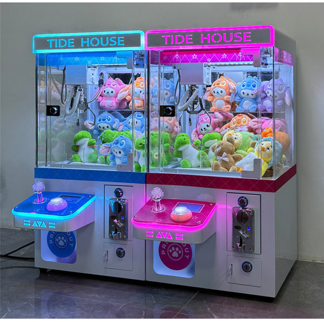 ZDYS Mini Doll Machine with Coin/Token/QR Payment 12-Month Warranty for Indoor Use in Restaurants Hotels Supermarkets