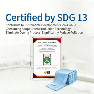 <span class=keywords><strong>Chiffon</strong></span> de nettoyage de vitres en microfibre Magic 40x40cm, écologique et personnalisé, extra doux et non pelucheux pour le polissage des verres à vin - Product Image 6