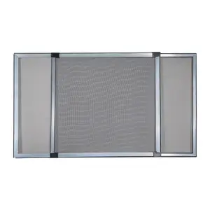 定制耐用铝防尘窗纱网铝框推拉窗防蚊网推拉窗