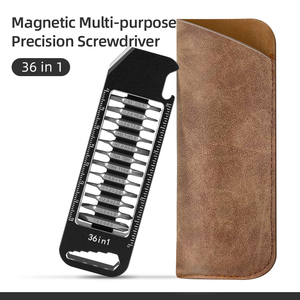Juego de Destornilladores Magnéticos EDC de Precisión con 36 Puntas de Acero CRV, Empaquetado OEM SURPRISE, Herramienta para Teléfono con Fuente de Alimentación Manual de Aleación de Aluminio - Product Image 2