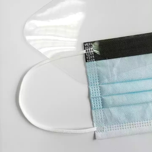 Mascarilla desechable de uso médico quirúrgico CE con protección de plástico - Product Image 2