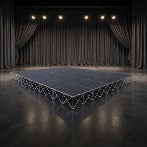 Folding Riser <b>Stage</b> <b>Platform</b> for Concerts Quick Install <b>Stage</b> for Shows - Product Image 3