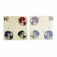 Sous-verres et tapis de table personnalisés à motifs de dessins animés, planche à découper en PP et feuilles de plastique transparentes pour l'écriture et l'utilisation avec des cartes.