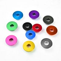 Anodized Aluminum Countersunk Cup Washers M2-M12 Conical Seat Washer 1/4 in Black Anodized Finishing Washers for Screws