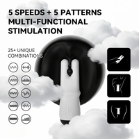 Mini stimulateur clitoridien compact, masseur à pointe vibrante, rechargeable par USB, appareil vibrant portable, OEM ODM en gros