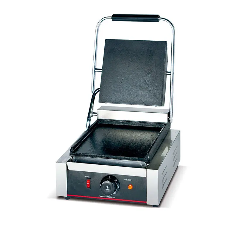 Kaliteli mutfak ekipmanları ticari İletişim izgara sökülebilir poil toplayıcı panini ızgara