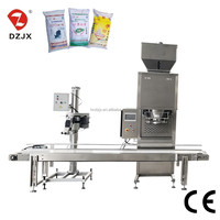 Machine d'emballage automatique DZJX à fermeture par serrage pour l'emballage en vrac de poudres et de granulés