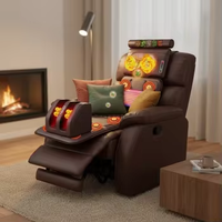 Coussin de massage Shiatsu multifonctionnel intelligent avec chauffage électrique, pétrissage et sacs d'air pour le corps et le cou