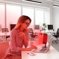 BioMol Panneau de luminothérapie rouge portable rechargeable pour le soulagement cutané à domicile – Meilleures ventes
