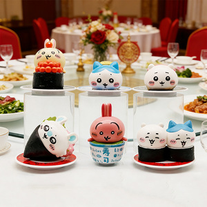 Figura <span class=keywords><strong>de</strong></span> Mano Chibi <span class=keywords><strong>de</strong></span> Sushi Chiikawa: Figura <span class=keywords><strong>de</strong></span> Escritorio Creativa <span class=keywords><strong>de</strong></span> Dibujos Animados con Expresión <span class=keywords><strong>de</strong></span> Cabeza Grande <span class=keywords><strong>de</strong></span> Ohka Usagi - Product Image 2