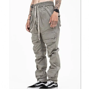 Men's Work Cargo <strong>Combat</strong> Multi Pockets Tactical Working Trousers Work Pants <strong>Jeans</strong> - Product Image 2