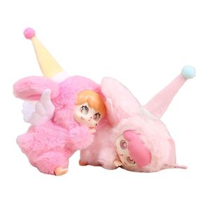 Popular Conejo de Orejas Largas para Princesa, Colgante de Peluche, Alas, Cara de Vinilo, Llavero de Conejo, Muñecos de Dibujos Animados - Product Image 1