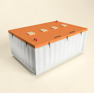 BATTERY SAFETY <b>BOX</b> L OEM <b>large</b> shell for 125kWh LiFePO4 battery <b>pack</b> compatible mainstream brand EV energy storage batteries - Product Image 6