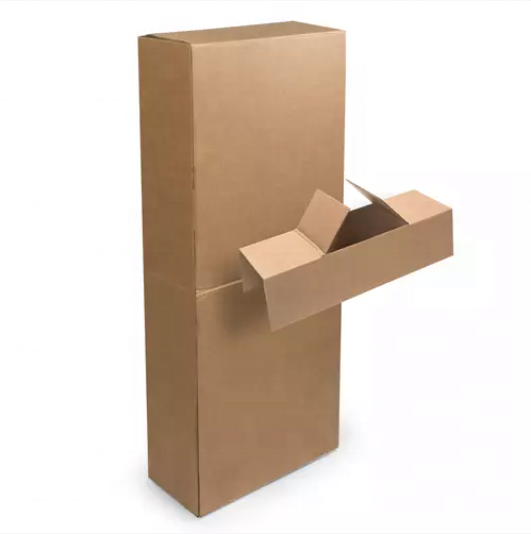 OLYCRAFT 100Pcs Mini Scatole di cartone 5.5x5.5x2.5cm Scatole regalo di cartone bianco Gioielli Kraft Box Piccole scatole ondulate Mailer Mini scatole per l'imballaggio di regali Piccoli oggetti
