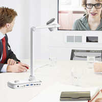 Visualiseur optique Eloam 13MP, nouvelle arrivée, outil de classe intelligente, scanner de documents A3, design pliable, lumière LED, USB, garantie de 3 ans