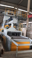 Machine de sablage multifonctionnelle pour le passage traversant ; Machine de nettoyage par sablage pour plaques d'acier, profilés d'acier