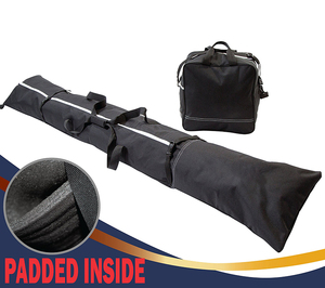 Bolsa de Esquí Acolchada Resistente, Personalizada, Ligera, con Compartimento Grande, Porta Botas de Esquí, Estuche de Transporte Duradero para Deportes de Invierno - Product Image 6