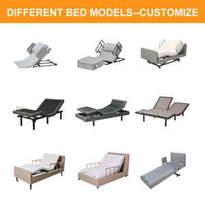 Lit médical électrique réglable pour <span class=keywords><strong>personnes</strong></span> âgées, nouveau design moderne en acier, avec rangement et massage pour les soins infirmiers - Product Image 6