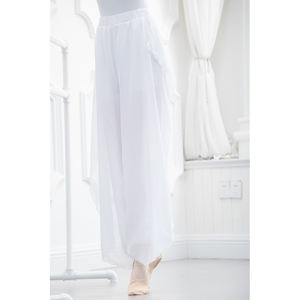 <span class=keywords><strong>Falda</strong></span> de baile de gasa larga de ballet con pantalones para ropa de actuación - Product Image 2
