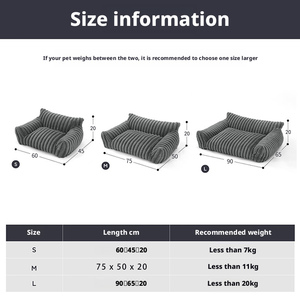 Cama para Mascotas Ecológica, Tipo Casa para Perros y Gatos, Universal para Invierno, Desmontable, Lavable, Resistente a Mordeduras, con Diseño a Cuadros, Cálida - Product Image 5