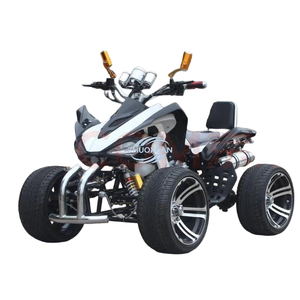 4WD Four-Wheel All-Terrain Quad ATV for Adults 250CC 4-Stroke Engine with Differential Lock and Beach Cruiser Design