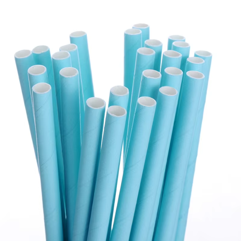 Custom Color Disposable Paper Straw Party Supply