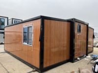 Maison conteneur préfabriquée chinoise extensible 20 et 40 pieds, appartement moderne de luxe avec certification CE