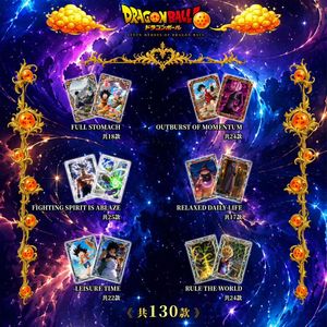 Vente en gros de cartes métalliques premium Dragon Ball <span class=keywords><strong>Seven</strong></span> Star Heroes, version anglaise, pour diffusion en direct - Product Image 2