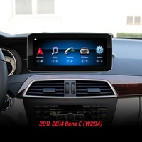 Reproductor de DVD para Auto con Android 13, 4+64G, Conexión Inalámbrica Carplay, USB, OLED/LCD/IPS para Mercedes Benz Clase C W204 NTG4.5 2011-2014