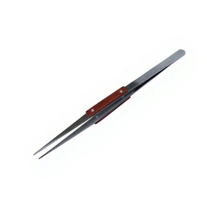 Pince à souder conique en acier inoxydable de 200 mm pour la fabrication de bijoux, outil de préhension DIY - Product Image 1