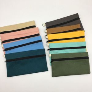 Monedero Pequeño con Cierre Creativo y Simple, de Lona, para Estudiantes, Hombres y Mujeres, para Tarjetas y Dinero - Product Image 2