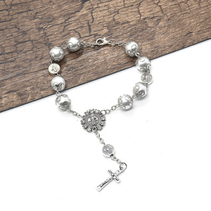 Boho — Mini perles pour miroir de voiture, chaîne catholique, pendentif suspendu, cadeau idéale, 10mm - Product Image 4