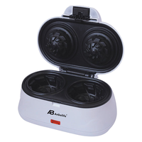 Anbolife NOUVEAU Gaufrier Électrique Double 1,5 L pour Petits Déjeuners et Collations, Machine à Gaufres aux Œufs, Usage Domestique